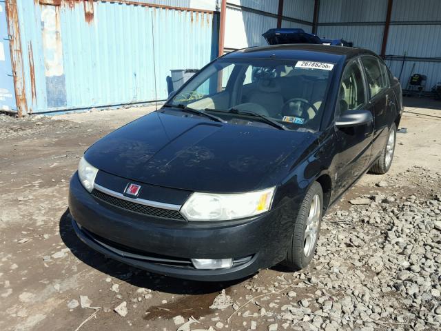 1G8AL52F04Z114148 - 2004 SATURN ION LEVEL BLACK photo 2