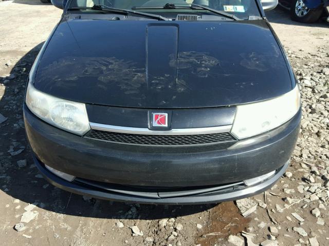 1G8AL52F04Z114148 - 2004 SATURN ION LEVEL BLACK photo 7