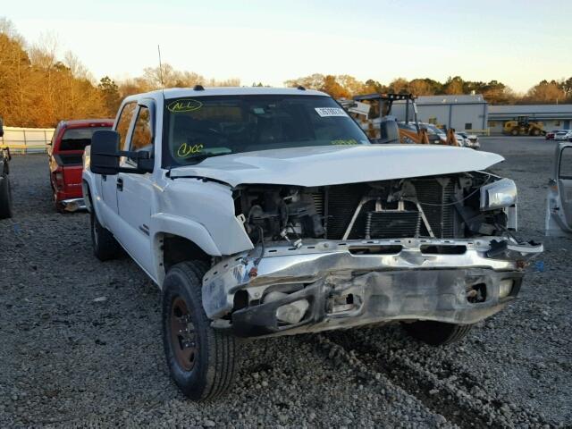 1GCHK23275F934649 - 2005 CHEVROLET SILVERADO WHITE photo 1