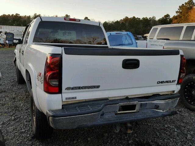 1GCHK23275F934649 - 2005 CHEVROLET SILVERADO WHITE photo 3