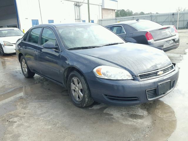 2G1WT58N181380926 - 2008 CHEVROLET IMPALA LT GRAY photo 1