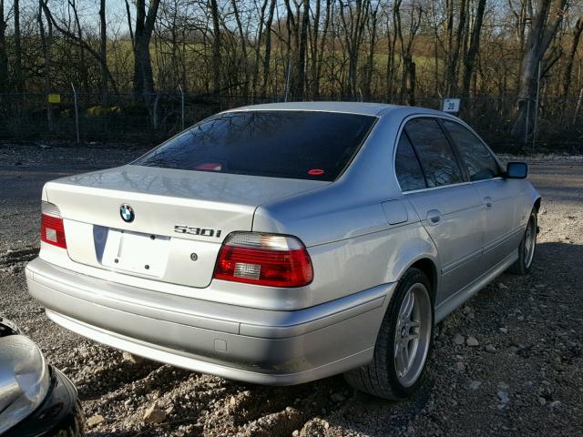 WBADT63492CK28037 - 2002 BMW 530 I AUTO SILVER photo 4