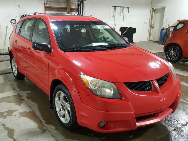 5Y2SL62863Z422280 - 2003 PONTIAC VIBE RED photo 1