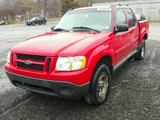 1FMZU77K35UB01752 - 2005 FORD EXPLORER S RED photo 2