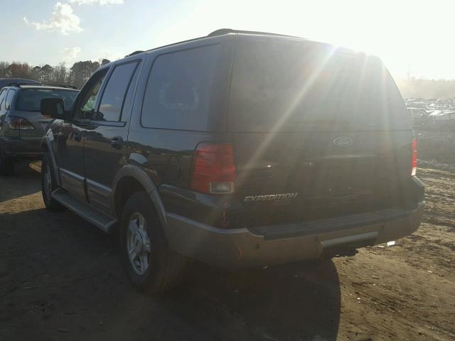 1FMFU18L73LB81339 - 2003 FORD EXPEDITION BLACK photo 3