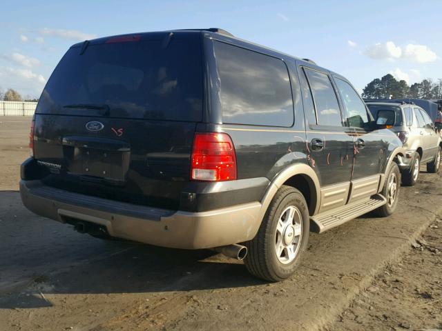 1FMFU18L73LB81339 - 2003 FORD EXPEDITION BLACK photo 4