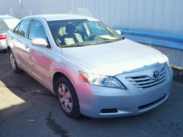 4T1BE46K37U060699 - 2007 TOYOTA CAMRY NEW SILVER photo 1