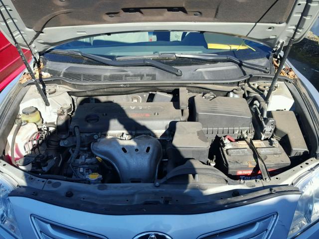 4T1BE46K37U060699 - 2007 TOYOTA CAMRY NEW SILVER photo 7