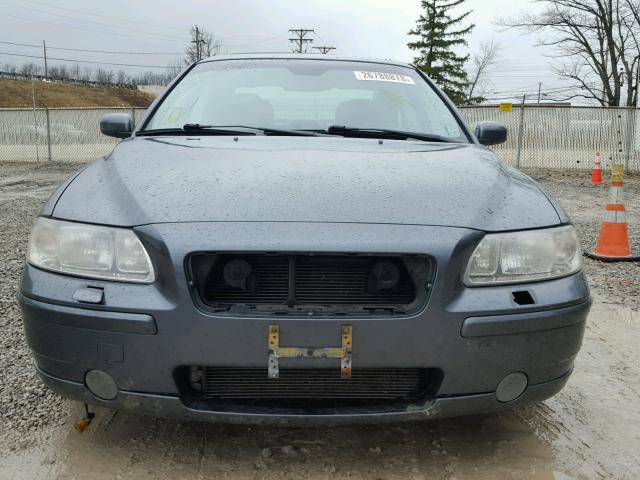 YV1RH592662546732 - 2006 VOLVO S60 2.5T GRAY photo 9