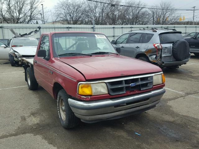 1FTCR10A1RTA39967 - 1994 FORD RANGER RED photo 1