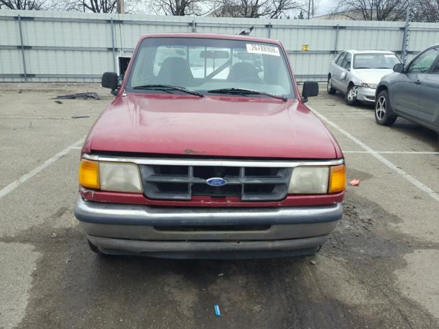 1FTCR10A1RTA39967 - 1994 FORD RANGER RED photo 9