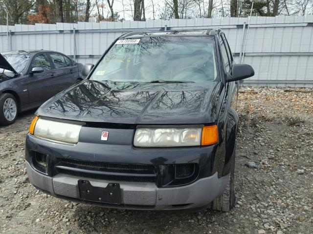 5GZCZ23D23S842925 - 2003 SATURN VUE BLACK photo 9