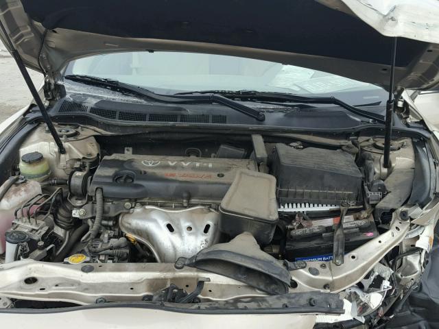 4T1BE46K89U874608 - 2009 TOYOTA CAMRY BASE TAN photo 7