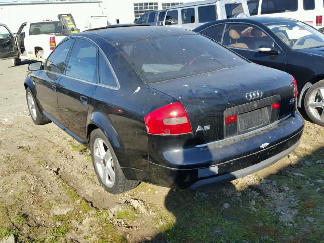 WAUZL64B3YN057012 - 2000 AUDI A6 4.2 QUA BLACK photo 3