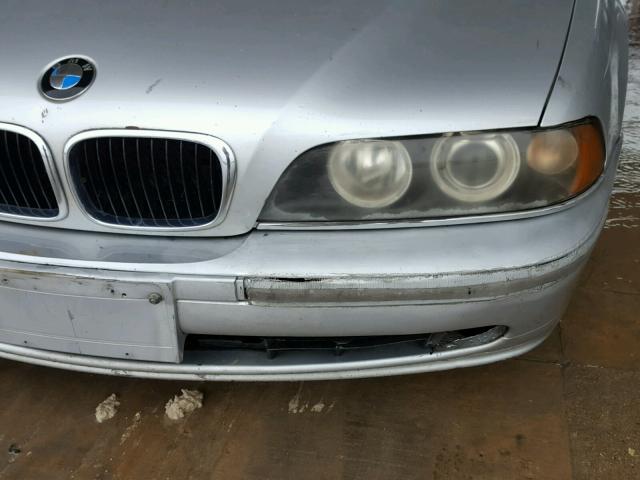 WBADT43463G030739 - 2003 BMW 525 I AUTO SILVER photo 9