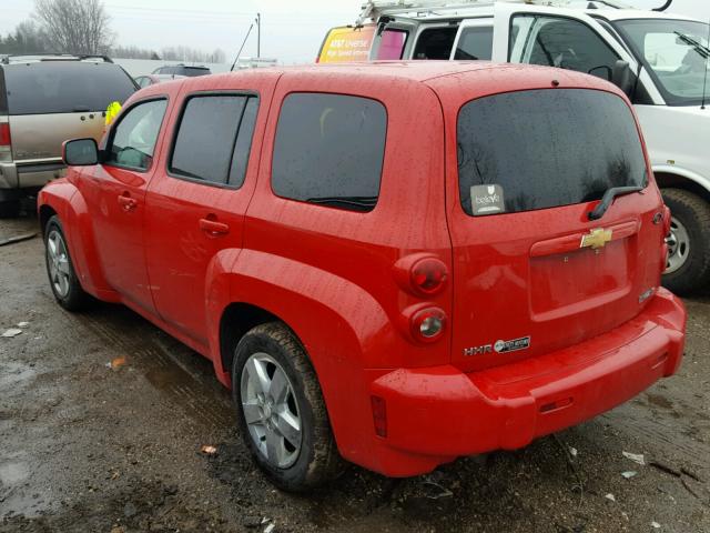 3GNBABDB4AS515470 - 2010 CHEVROLET HHR LT RED photo 3