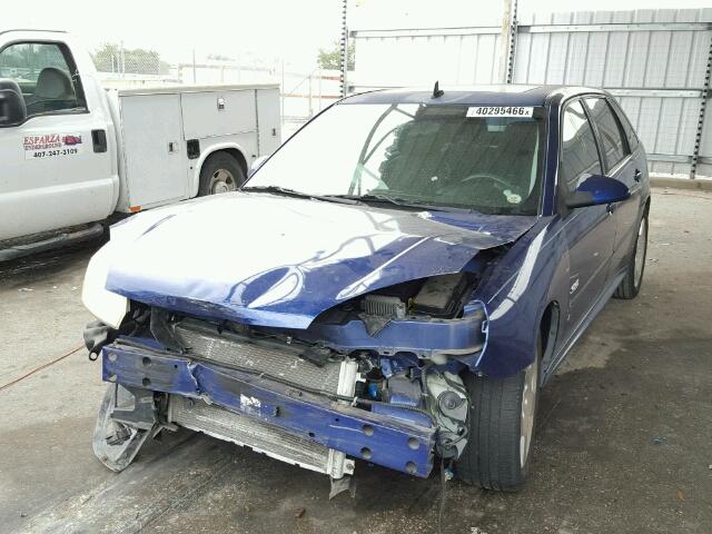 1G1ZW63196F133724 - 2006 CHEVROLET MALIBU MAX BLUE photo 2