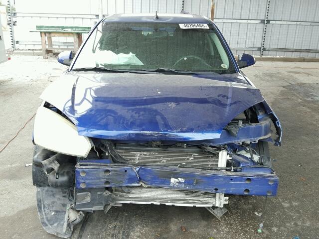 1G1ZW63196F133724 - 2006 CHEVROLET MALIBU MAX BLUE photo 9