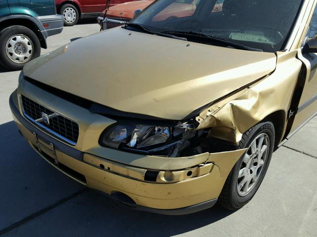 YV1RS61R312053888 - 2001 VOLVO S60 GOLD photo 9