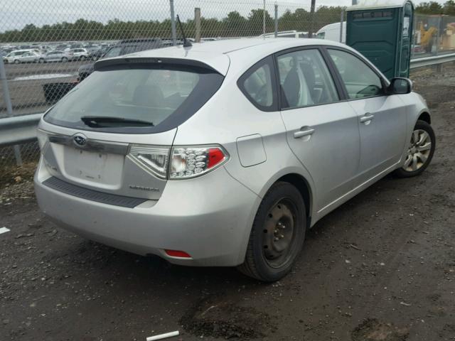 JF1GH61669H812081 - 2009 SUBARU IMPREZA 2. SILVER photo 4