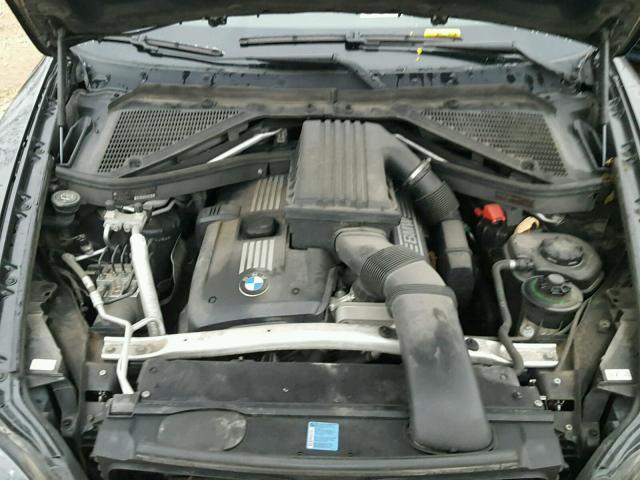 5UXFE4C57AL278595 - 2010 BMW X5 XDRIVE3 BLACK photo 7