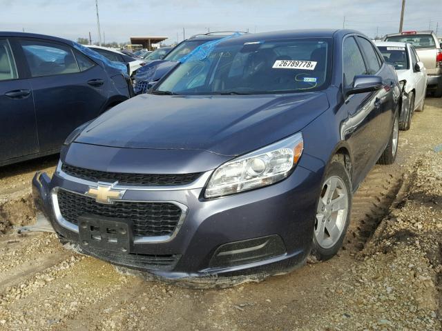 1G11C5SL0FF245296 - 2015 CHEVROLET MALIBU 1LT BLUE photo 2