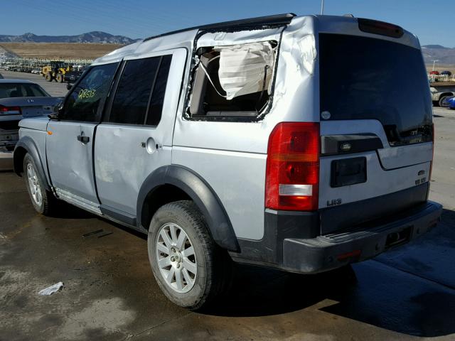 SALAE25406A387366 - 2006 LAND ROVER LR3 SE SILVER photo 3