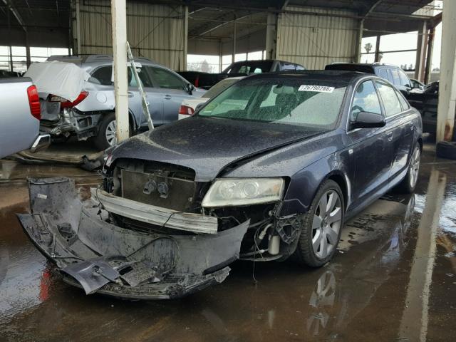 WAUDG74F05N072120 - 2005 AUDI A6 3.2 QUA BLUE photo 2