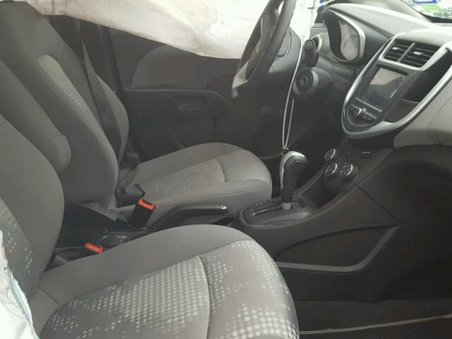 1G1JB5SH6H4166048 - 2017 CHEVROLET SONIC LS BLUE photo 5