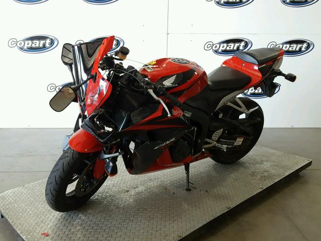 JH2PC40008M104612 - 2008 HONDA CBR600 RR RED photo 2