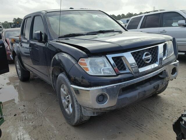 1N6AD0ERXBC409167 - 2011 NISSAN FRONTIER S BLACK photo 1