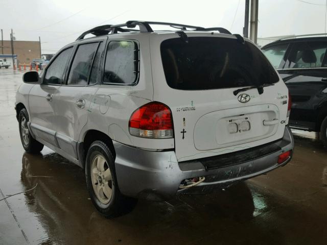 KM8SC13E06U072035 - 2006 HYUNDAI SANTA FE G WHITE photo 3