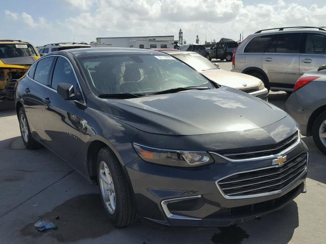 1G1ZB5ST3HF197950 - 2017 CHEVROLET MALIBU LS ნაცრისფერი ფოტო 1