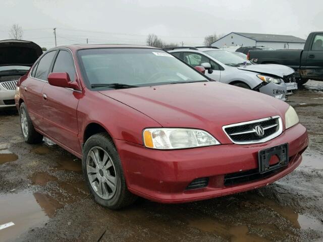 19UUA5665YA002423 - 2000 ACURA 3.2TL RED photo 1