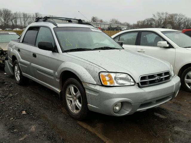 4S4BT62C867100482 - 2006 SUBARU BAJA SPORT SILVER photo 1