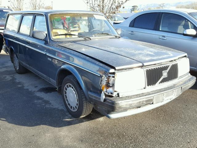 YV1AA8854L1867233 - 1990 VOLVO 240 BASE GREEN photo 1