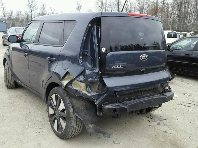 KNDJX3A52F7136500 - 2015 KIA SOUL ! BLUE photo 3