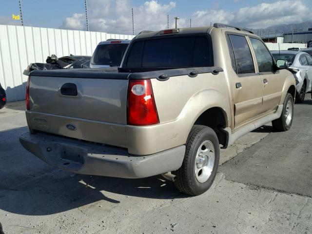 1FMZU67E93UB19111 - 2003 FORD EXPLORER S GOLD photo 4