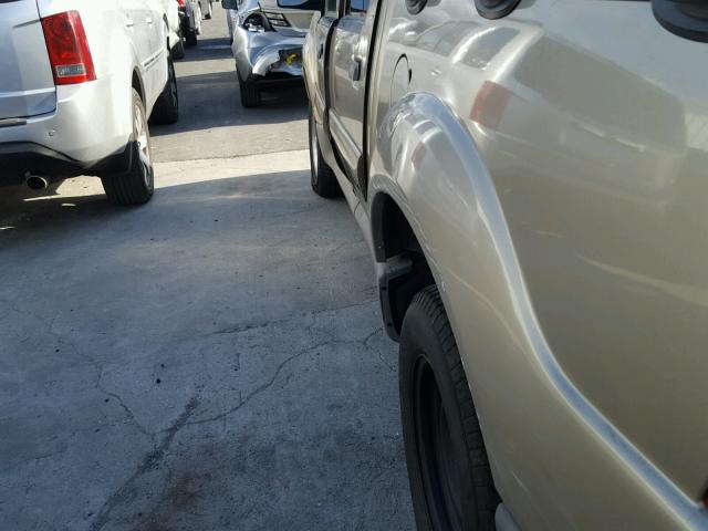 1FMZU67E93UB19111 - 2003 FORD EXPLORER S GOLD photo 9