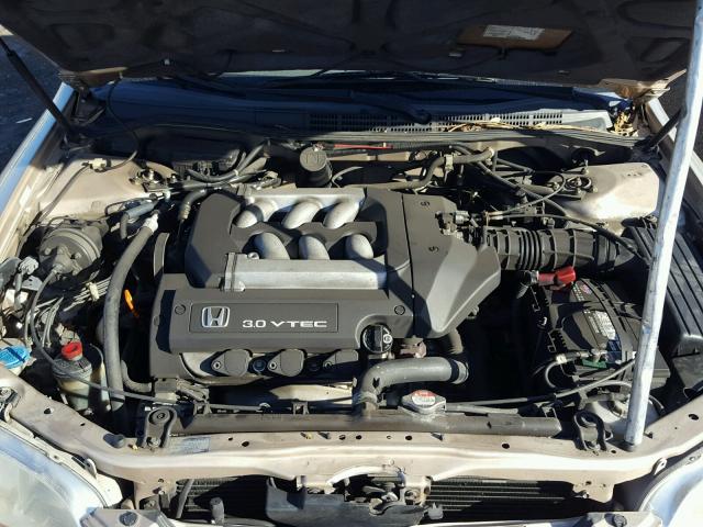 1HGCG1659YA010762 - 2000 HONDA ACCORD EX GOLD photo 7