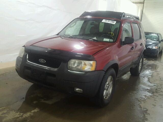 1FMCU93133KB76491 - 2003 FORD ESCAPE XLT RED photo 2