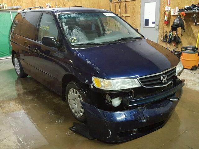 5FNRL18543B107238 - 2003 HONDA ODYSSEY LX BLACK photo 1