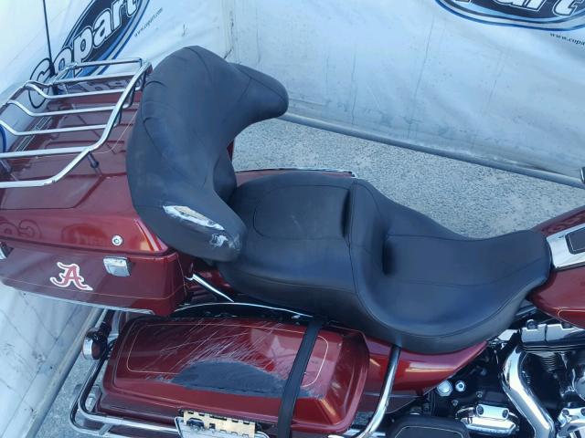 1HD1FF410AB622711 - 2010 HARLEY-DAVIDSON FLHTC RED photo 6