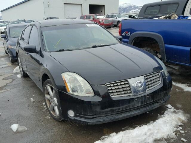 1N4BA41E34C872089 - 2004 NISSAN MAXIMA SE BLACK photo 1