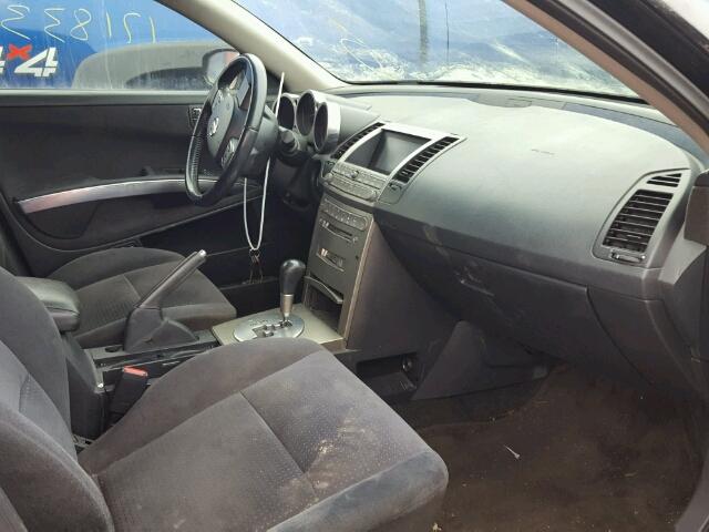 1N4BA41E34C872089 - 2004 NISSAN MAXIMA SE BLACK photo 5