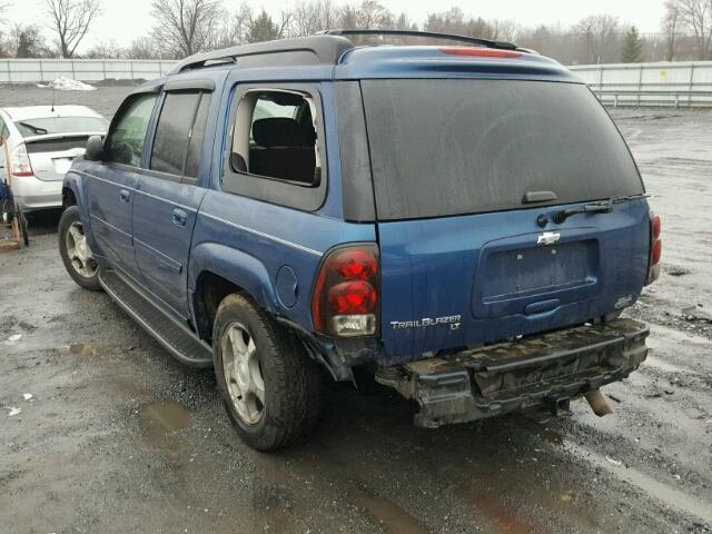 1GNET16S966168566 - 2006 CHEVROLET TRAILBLAZE BLUE photo 3