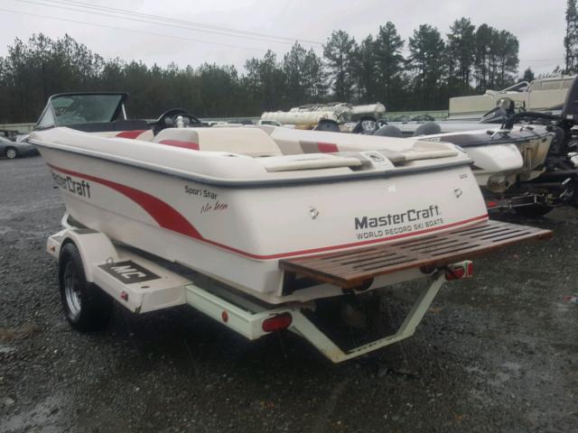 MBCUSCL5H798 - 1998 MAST MARINE/TRL WHITE photo 4