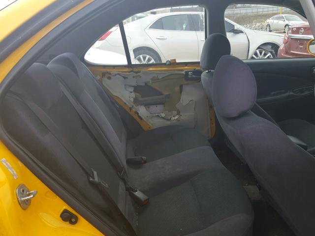 3N1CB51D96L531332 - 2006 NISSAN SENTRA 1.8 YELLOW photo 6