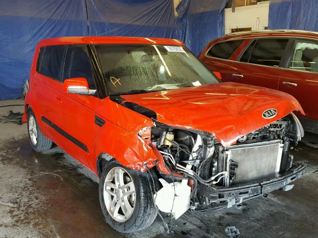 KNDJT2A2XB7254798 - 2011 KIA SOUL RED photo 1