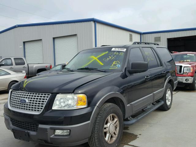 1FMPU15566LA99584 - 2006 FORD EXPEDITION BLACK photo 2